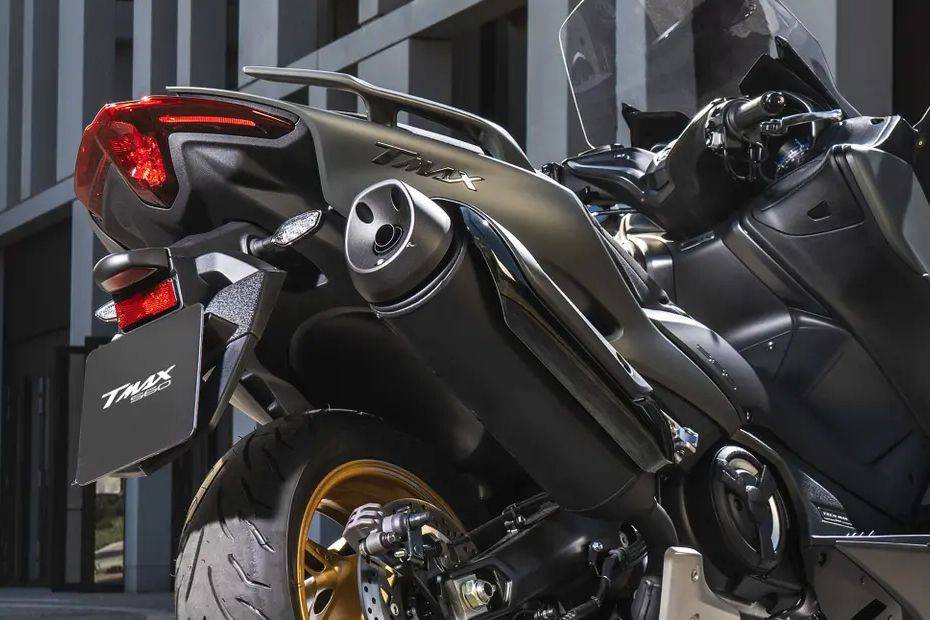 Yamaha TMAX Techmax Exhaust View Yamaha TMAX Techmax Exhaust View