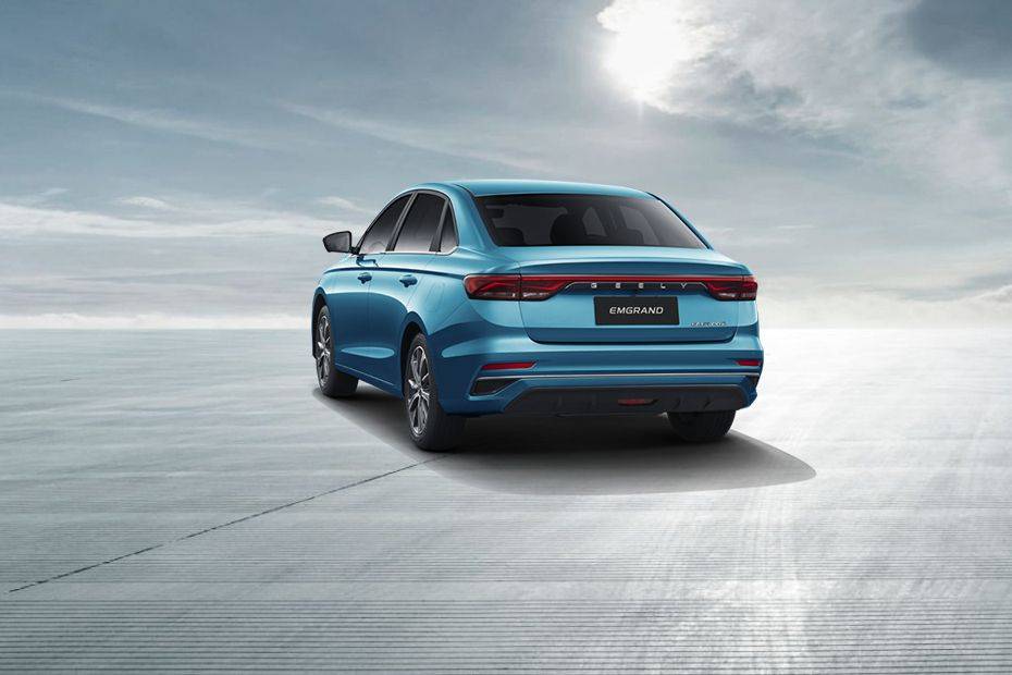 Rear Medium View of Geely Emgrand Rear Medium View of Geely Emgrand