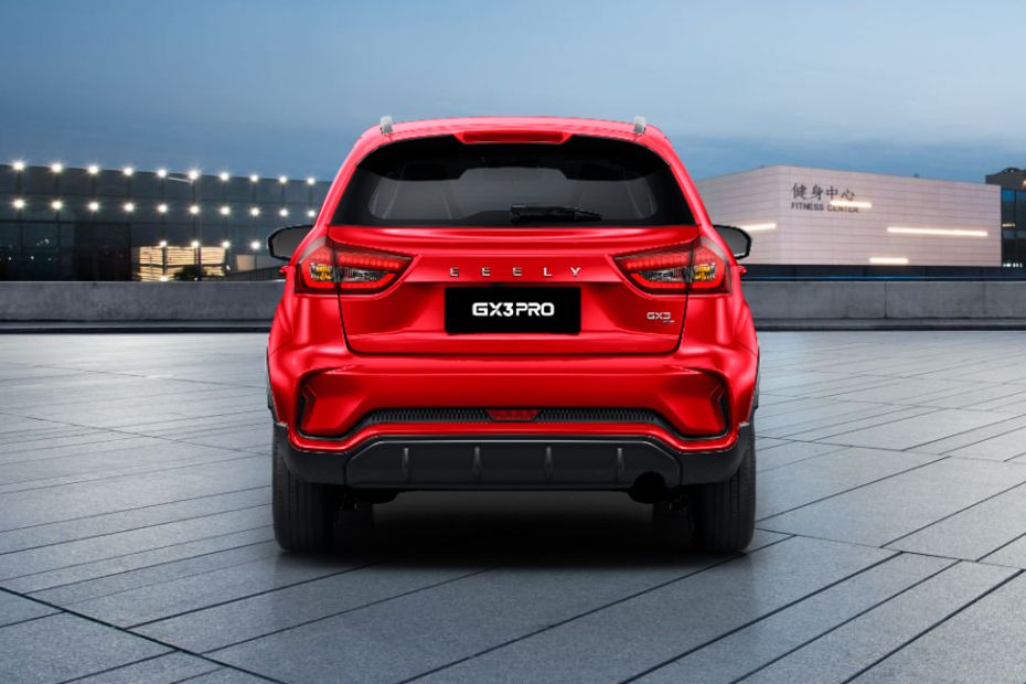 Full Rear View of Geely GX3 Pro Full Rear View of Geely GX3 Pro