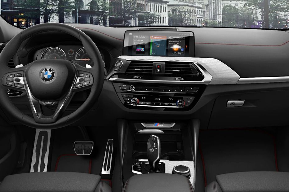 BMW X4 Dashboard View
