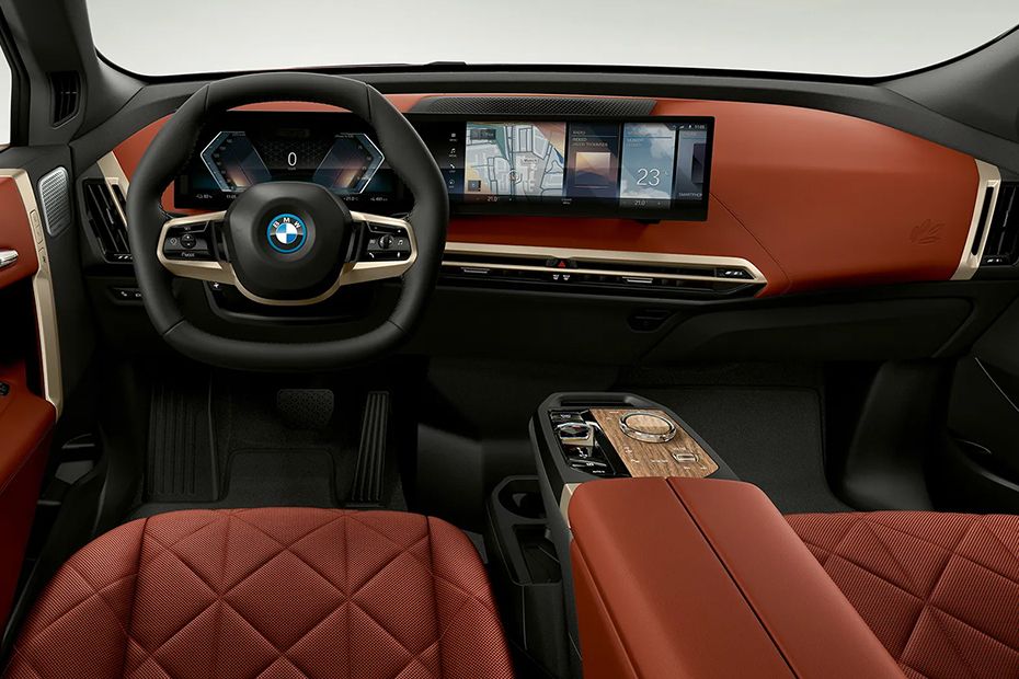 BMW iX Dashboard View