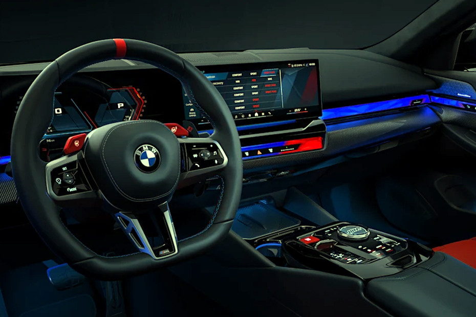 BMW M5 Sedan Dashboard View BMW M5 Sedan Dashboard View