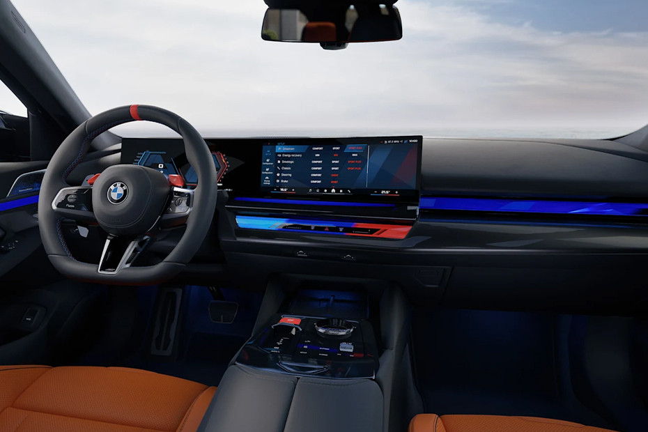 BMW M5 Touring Dashboard View BMW M5 Touring Dashboard View