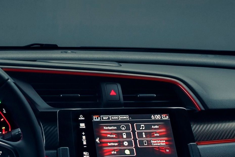 Honda Civic Type-R (2018-2022) Front Ac Controls Honda Civic Type-R (2018-2022) Front Ac Controls