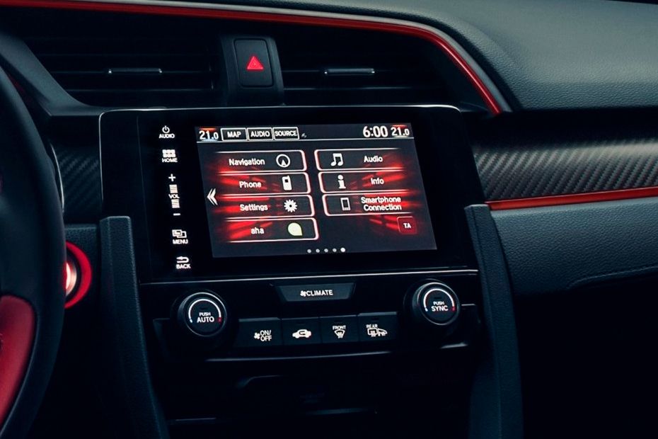 Honda Civic Type-R (2018-2022) Stereo View Honda Civic Type-R (2018-2022) Stereo View