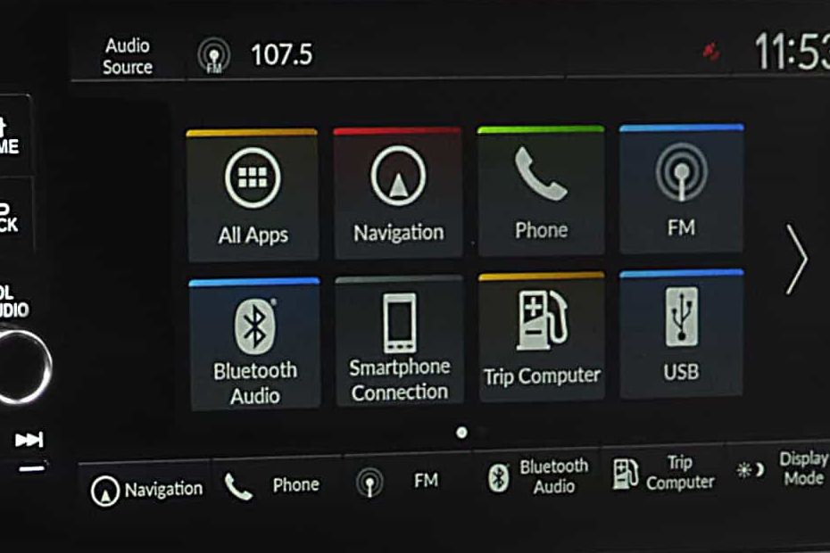 Honda Civic Touch Screen