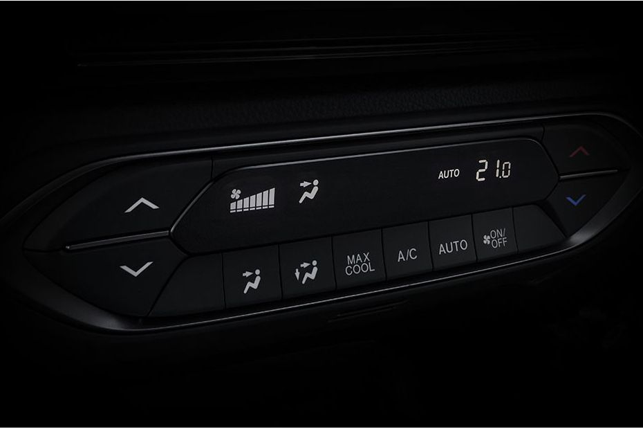 Front AC Controls of Honda WR-V Front AC Controls of Honda WR-V