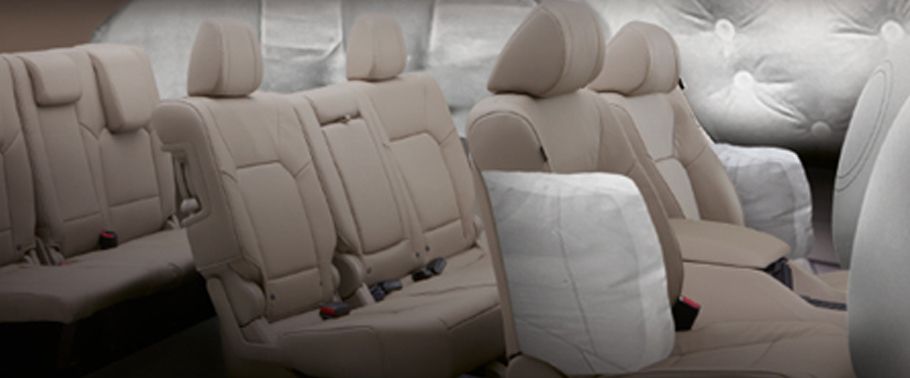 Honda Pilot (2006-2015) AirBags View