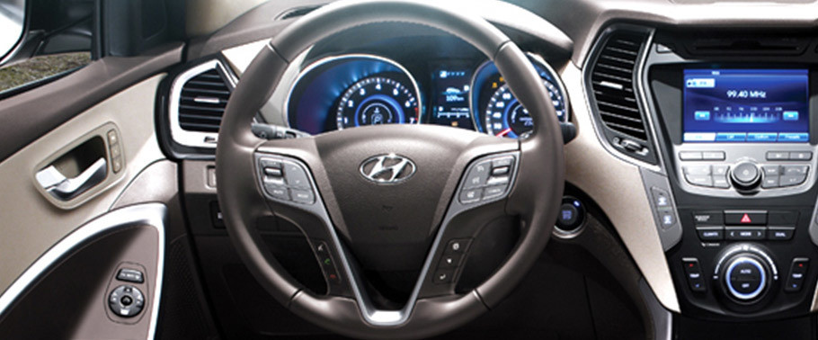 Hyundai Santa Fe (2016-2018) Steering Wheel