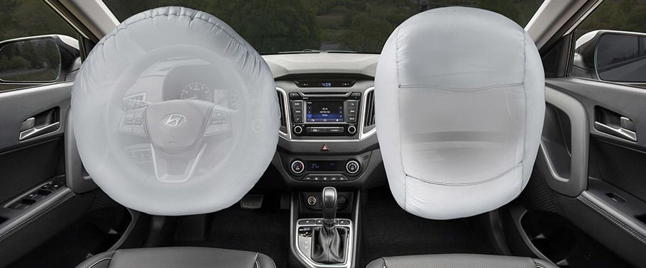Hyundai Creta (2017-2020) Airbags View