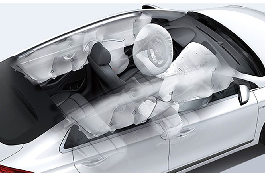 Hyundai Ioniq Hybrid Airbags View