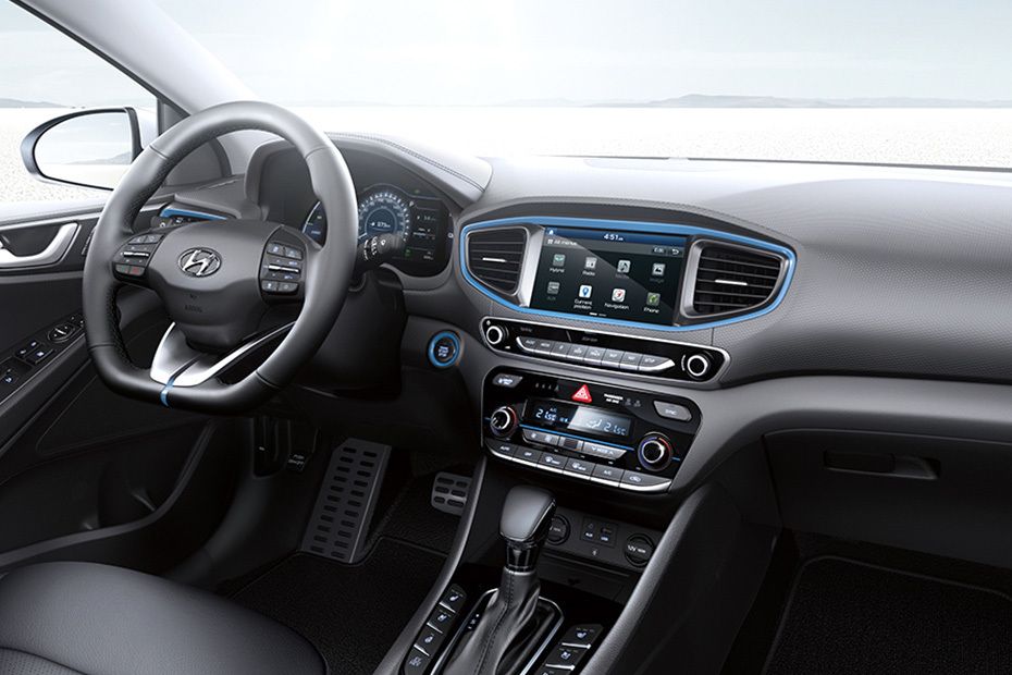 Hyundai Ioniq Hybrid Dashboard View