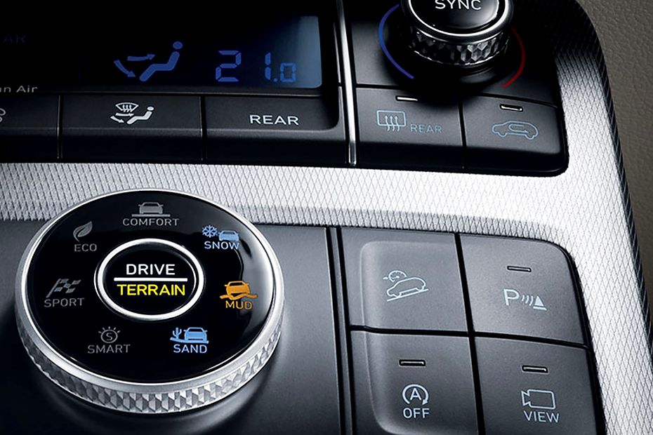 Center Controls of Hyundai Palisade Center Controls of Hyundai Palisade