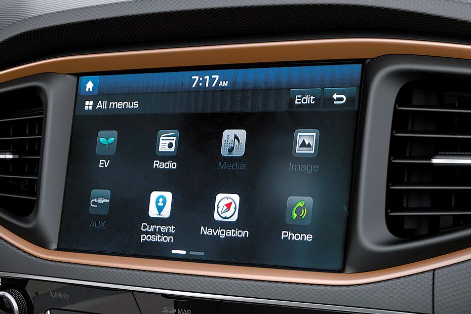 Hyundai Ioniq EV Touch Screen Ioniq EV touch screen