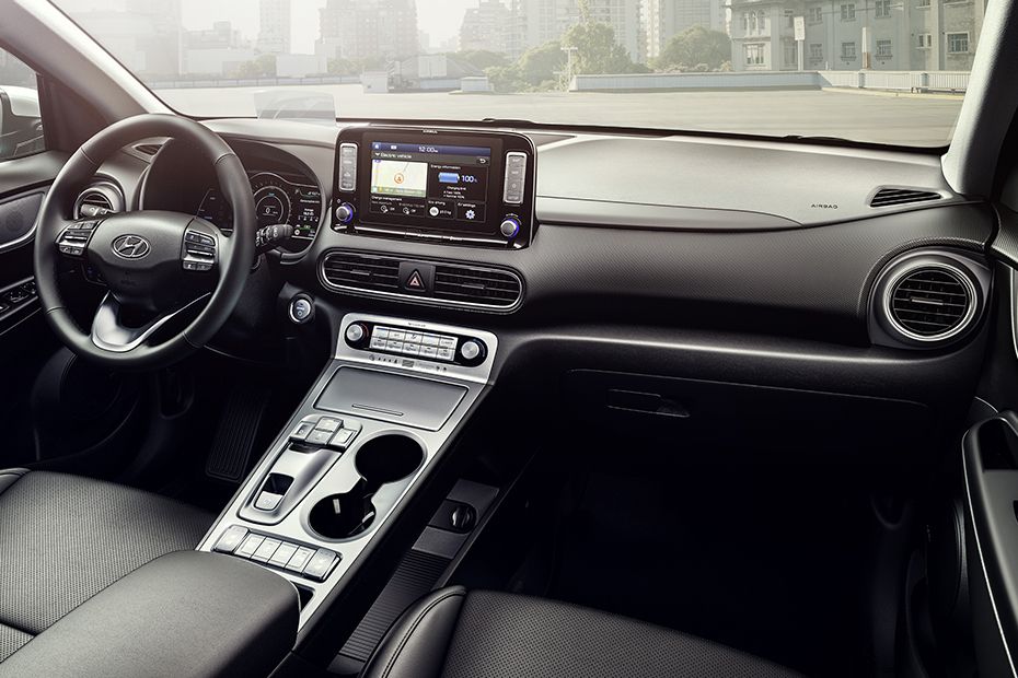 Dashboard View of Kona EV