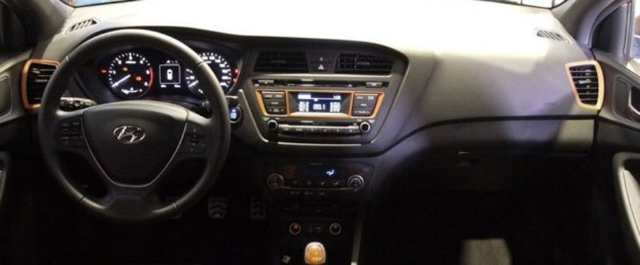 Dashboard View of i20 Cross Sport