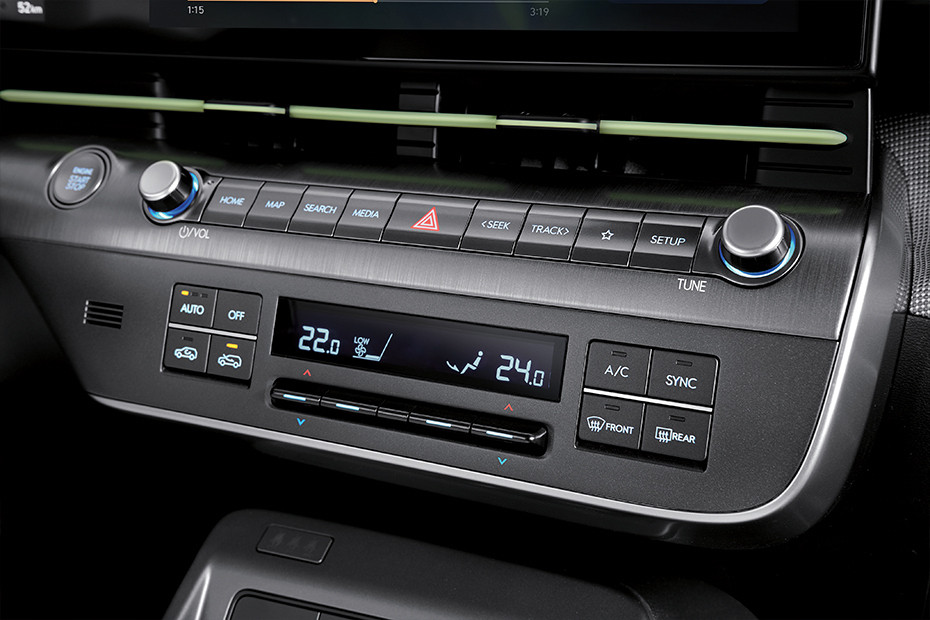 Front AC Controls of Hyundai Kona Front AC Controls of Hyundai Kona