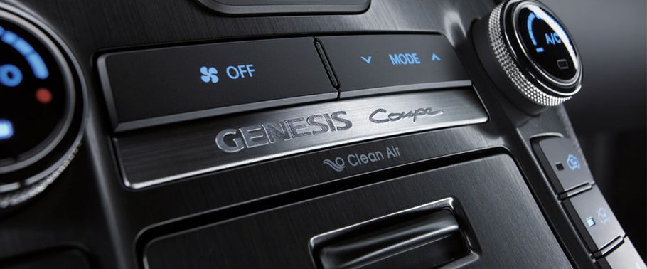 Hyundai Genesis Coupe Side Ac Controls