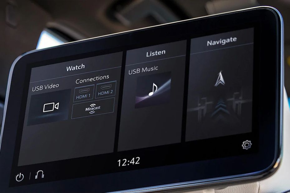 Rear Seat Entertainment of Cadillac Escalade