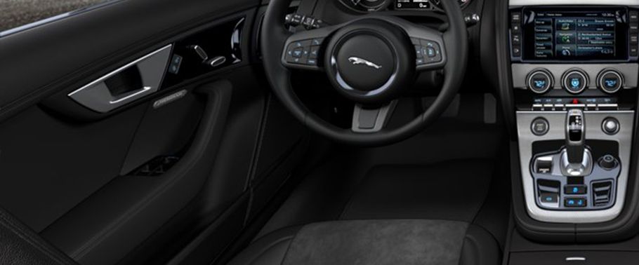 Jaguar F-Type Coupe S Drivers Side In Side Door Controls Jaguar F-Type Coupe S Drivers Side In Side Door Controls