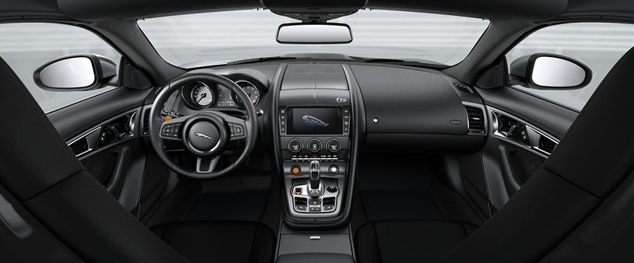 Jaguar F-Type Convertible S-AWD Dashboard View Jaguar F-Type Convertible S-AWD Dashboard View