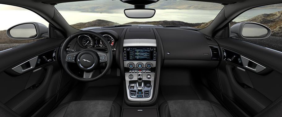 Dashboard View of F-Type Coupe R Dashboard View of F-Type Coupe R