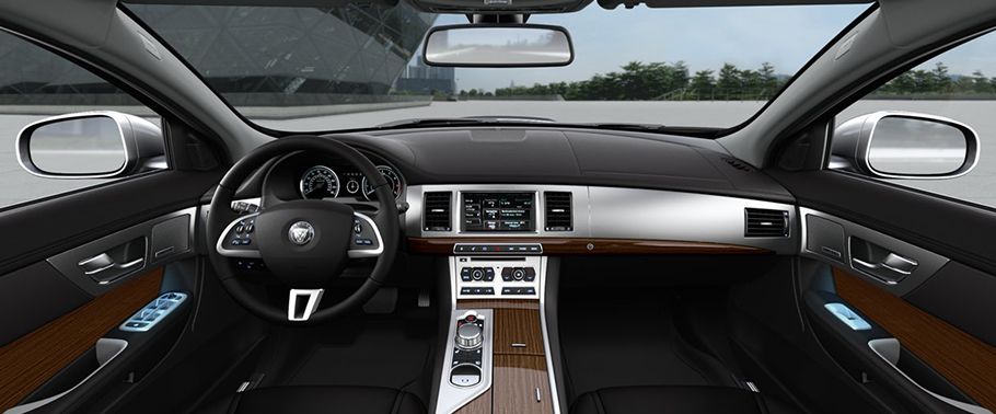 Dashboard View of XF Luxury Dashboard View of XF Luxury
