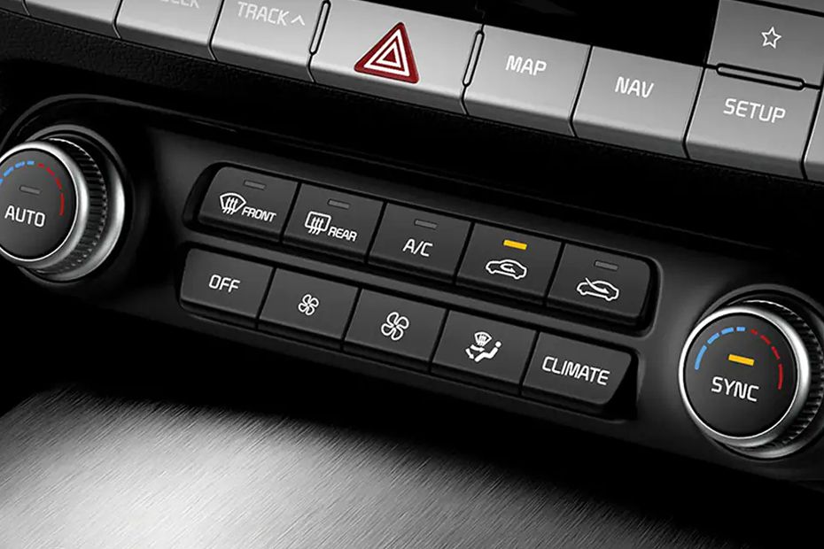 Kia Stinger Front Ac Controls Front AC Controls of Kia Stinger