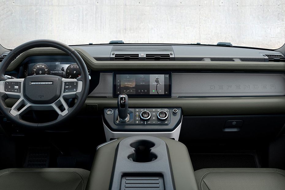 Land Rover Defender 110 Dashboard View