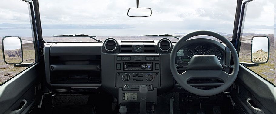Dashboard View of Defender 90 (1991-2016)