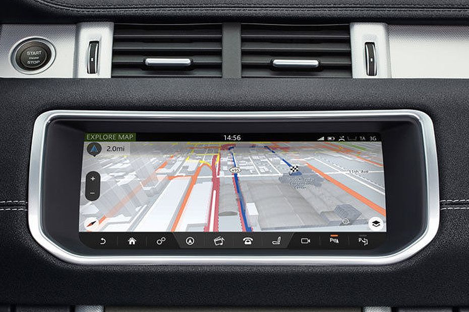 Range Rover Evoque Convertible gps navigator