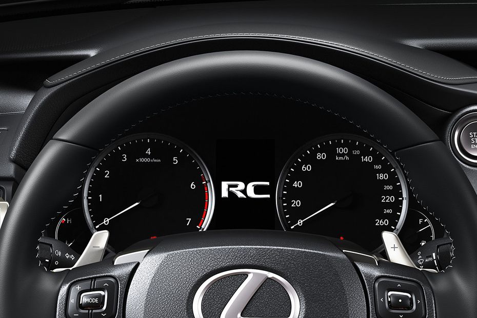 Lexus RC Tachometer