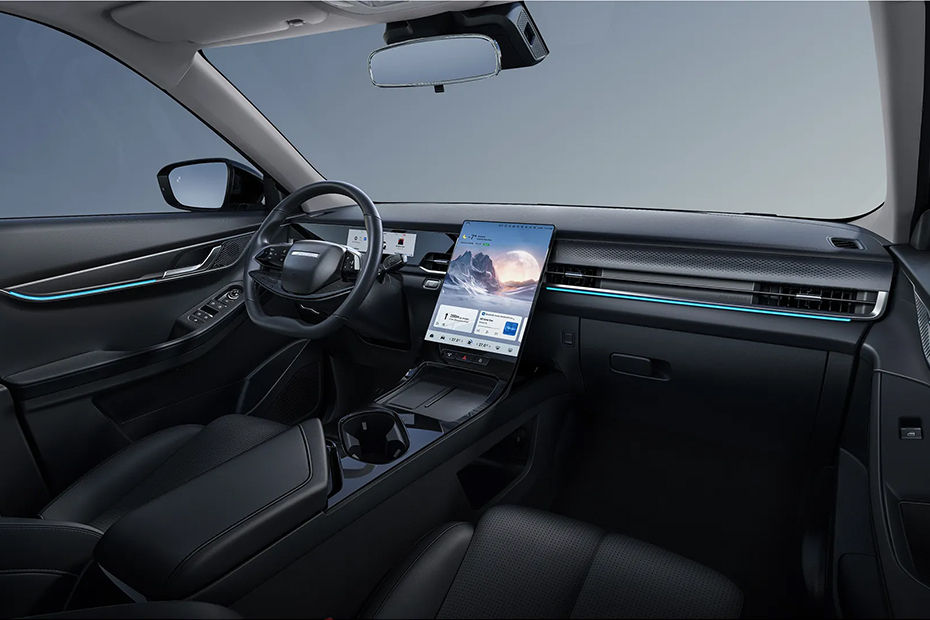 Dashboard View of J5 SHS HEV