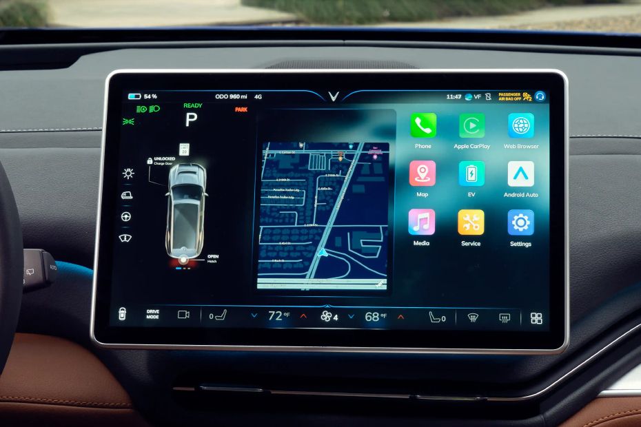 VinFast VF 9 Touch Screen VinFast VF 9 Touch Screen