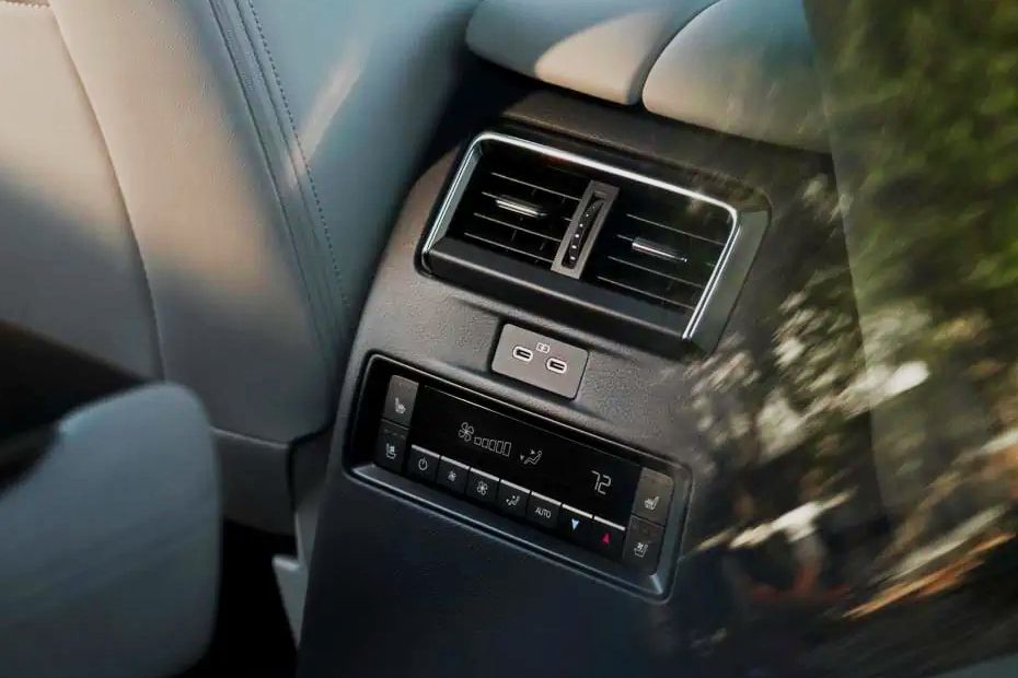 CX-90 Rear AC Controls