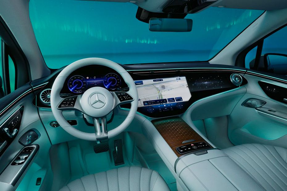Mercedes-Benz EQE SUV Dashboard View