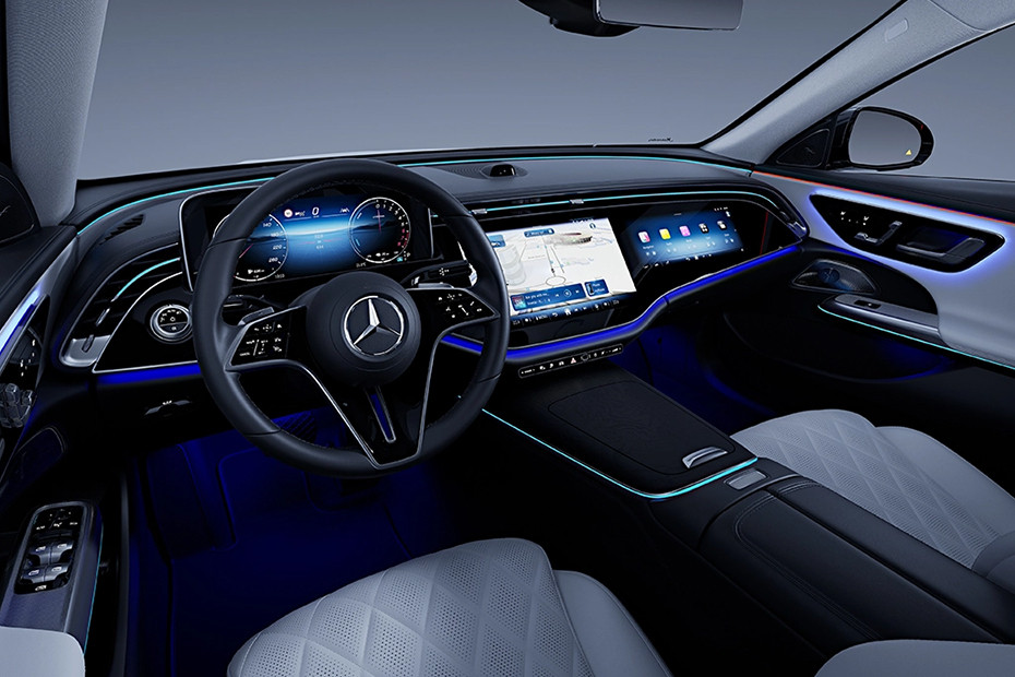 Dashboard View of E-Class Sedan