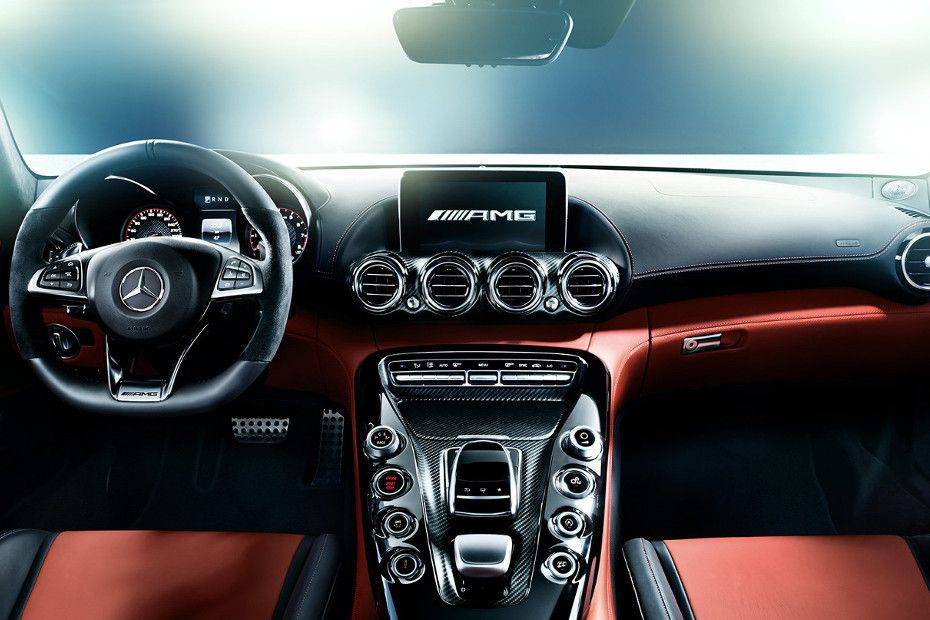 Dashboard View of AMG GT Dashboard View of AMG GT