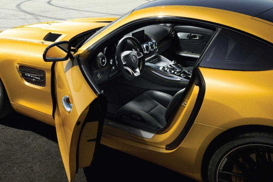 Mercedes-Benz AMG GT Driver's Side View Door Open Mercedes-Benz AMG GT Driver's Side View Door Open