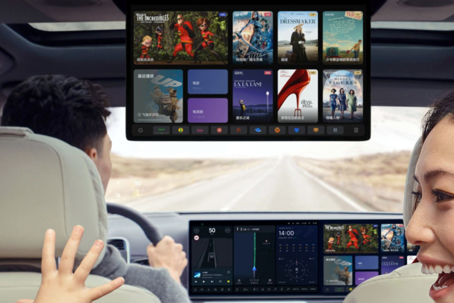 Rear Seat Entertainment of Li Auto L7