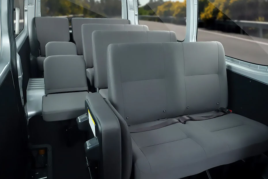 Mitsubishi Versa Van Front And Rear Seats Together