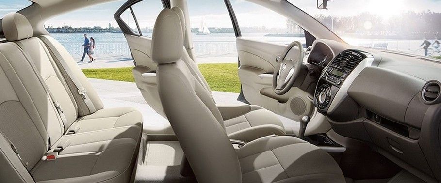 Nissan Almera (2013-2015) Front And Rear Seats Together