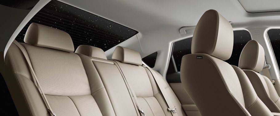 Nissan Altima (2014-2018) Rear Seats