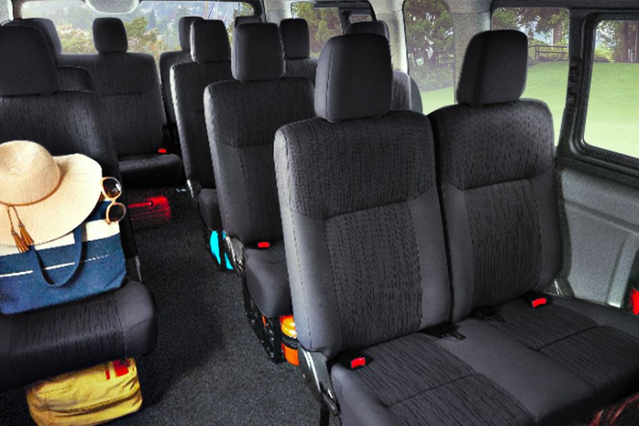 Nissan Urvan Front And Rear Seats Together
