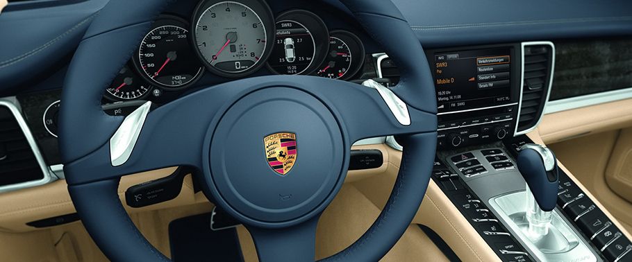 Porsche Panamera Turbo S Steering Wheel
