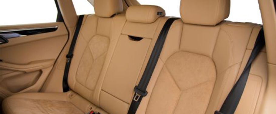 Porsche Macan S Rear Seats