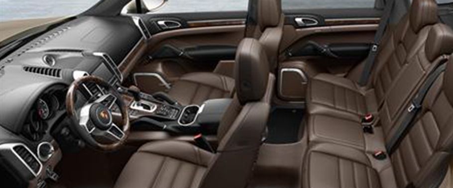 Porsche Cayenne Turbo Front And Rear Seats Together