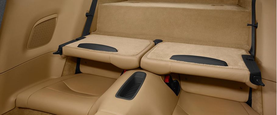 Folding Seats of Porsche 911 Carrera S