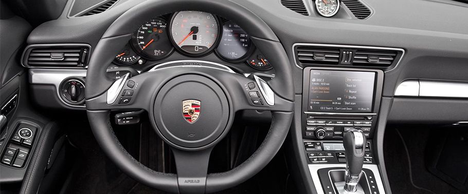 Porsche 911 Carrera GTS Cabriolet Steering Wheel