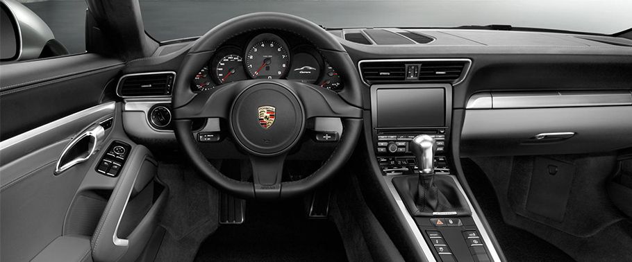 Porsche 911 Carrera 4S Dashboard View Dashboard View of 911 Carrera 4S